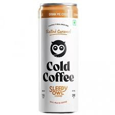 SLEEPY OWL SALTED CAREMEL COFFEE 200ML