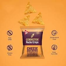 CORNITOS CHEESE HERBS 77G