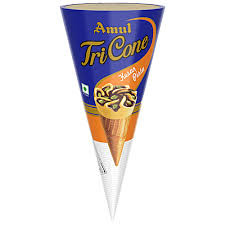 AMUL TRI CONE KESAR PISTA