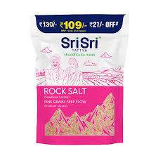 SRI SRI ROCK SALT 1KG