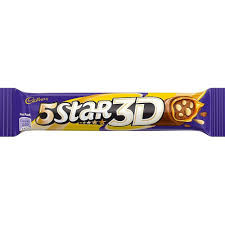 CADBURY 5STAR3D CHOCOLATE 22G