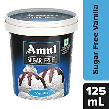 AMUL SF VANILLA 125ML