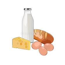 DAIRY BREAD AND EGG