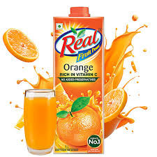 REAL ORANGE JUICE 1L