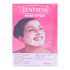 SOAP STRIPS ROSE 10N