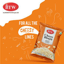 BTW CHEEZY BHUJIA 50G
