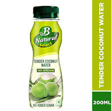 B NATURAL COCONUT WATER 200ML