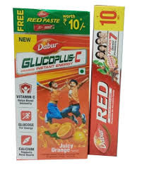 DABUR GLUCOPLUS ORANGE 75G