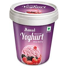 AMUL YOGHURT WILD BERRY 125ML