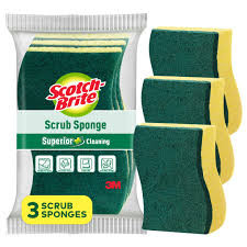 SCOTCH BRITE SCRUB SPONGE 3N