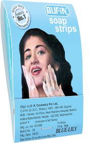 SOAP STRIPS BLUE LILY 10N