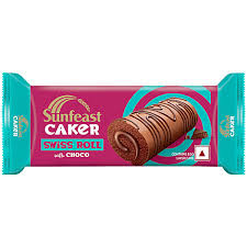 SUNFEAST CAKE SWISS ROLL CHOCO 23 G