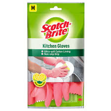SCOTCH BRITE KITCHEN GLOVES M