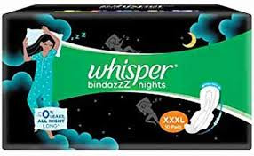 WHISPER NIGHT XXXL 10PADS