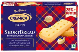 CREMICA SHORTBREAD BISCUIT 102G