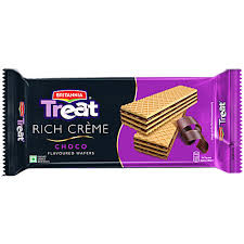 BRITANNIA TREAT CHOCO WAFERS 55G