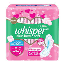 WHISPER ULTRA SOFT XL 15P