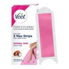 VEET R T U WAX STRIPS 8S