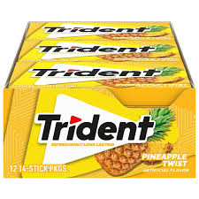 TRIDENT PINEAPPLE 14 STICKS